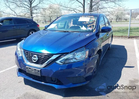 2019 Nissan Sentra S из США, поврежденный, VIN 3N1AB7APXKY406785